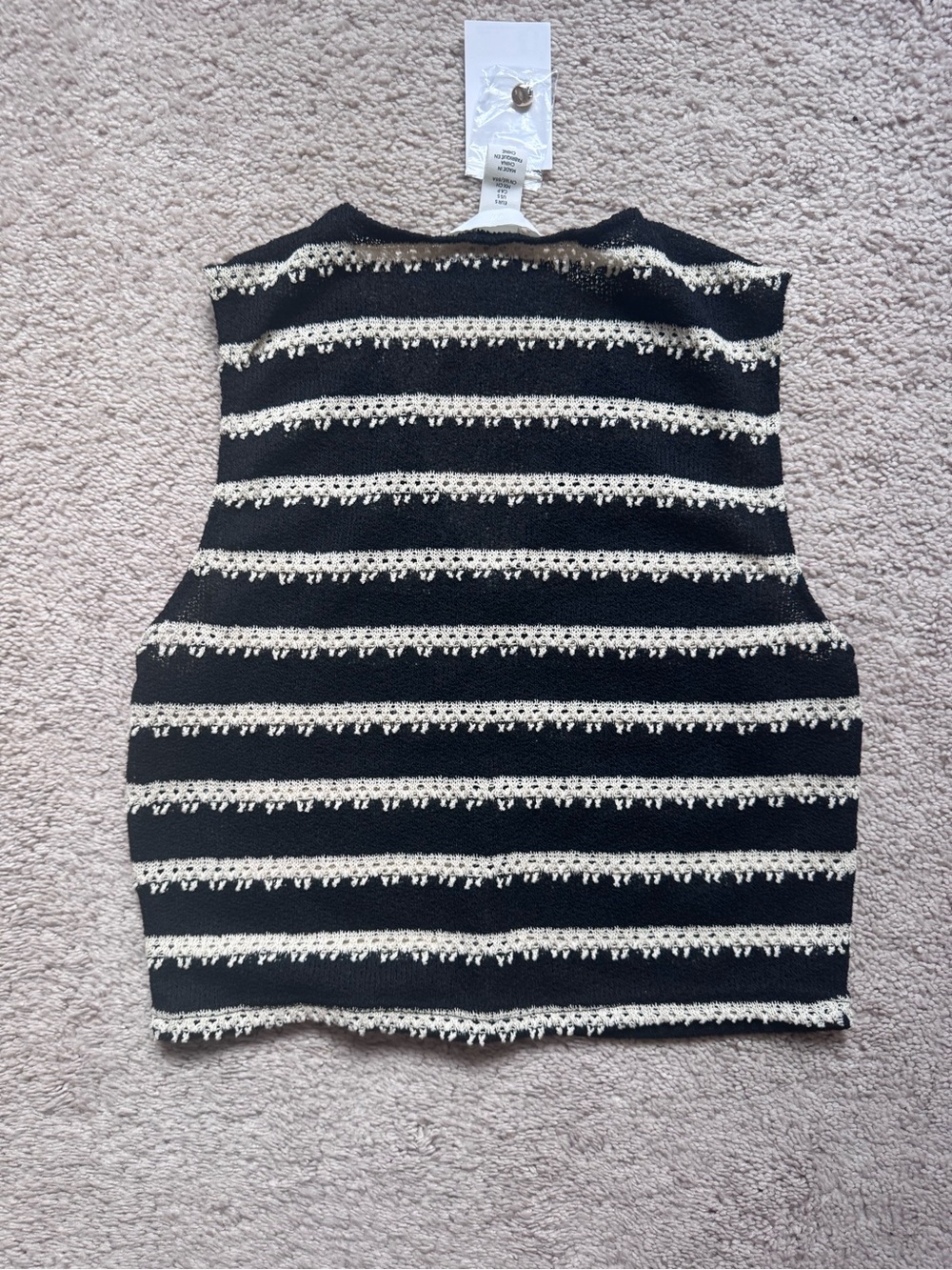 H&M textured jersey waistcoat - Picture 4 of 4